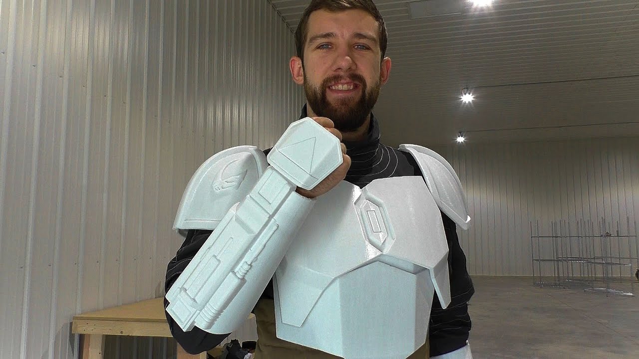 Making A Mandalorian - Episode 1 - Flight Suit and Attaching Armor