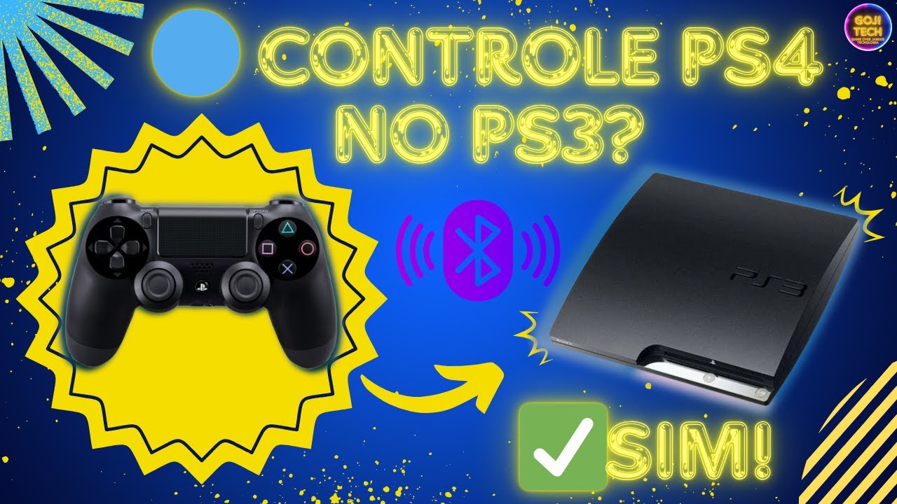 🔄 Controle de PS4 Funciona no PS3? Veja Como Conectar!