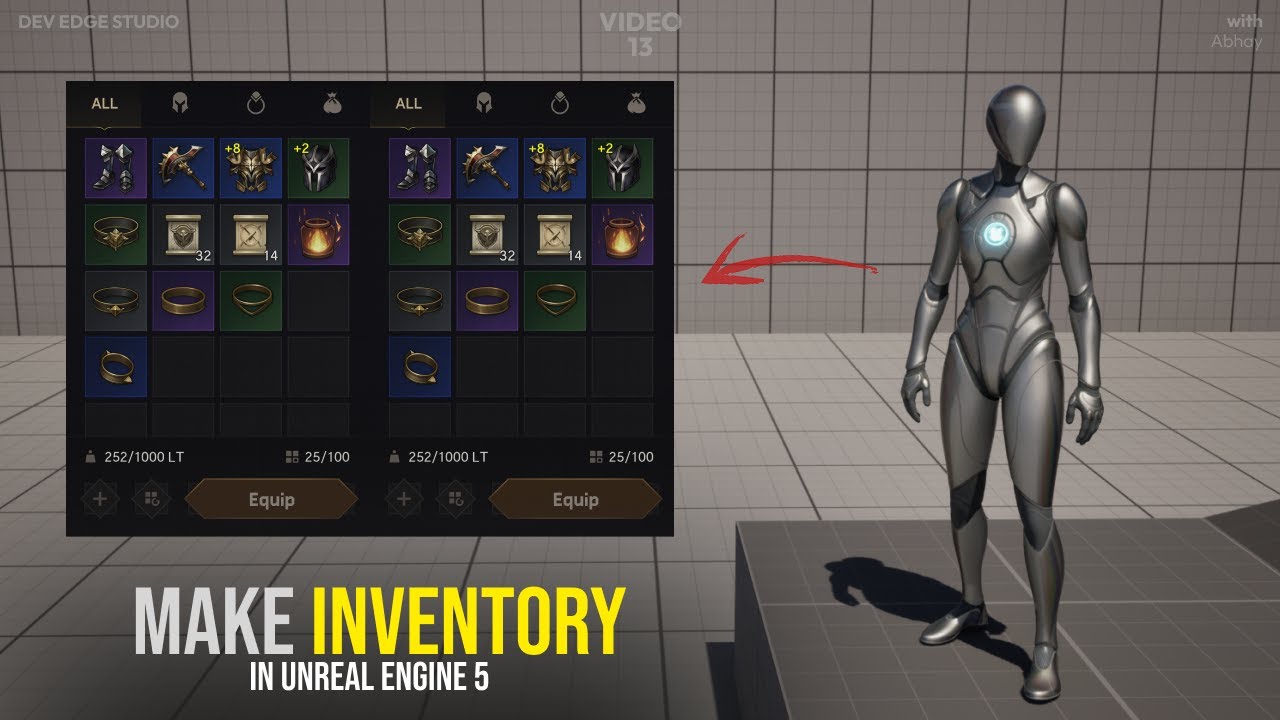 Make Inventory System in Unreal Engine!