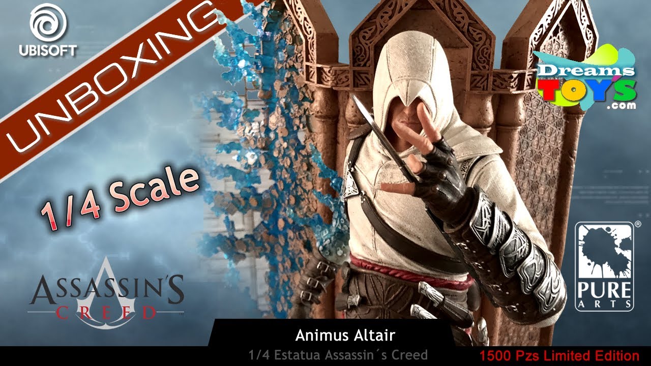 Unboxing Estatua escala 1/4 Assassin´s Creed: Animus Altair