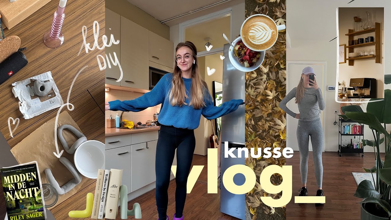 relaxte, cosy dag in mijn leven 🎧🐻 DIY kleiproject & kletsen over interieur