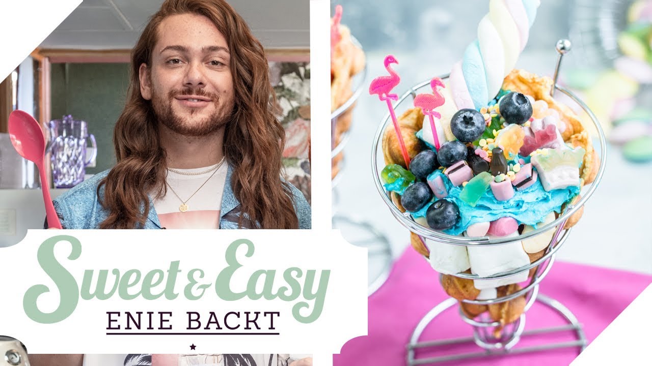 Gefüllte Bubble-Waffeln mit Riccardo Simonetti | Sweet & Easy - Enie backt | sixx