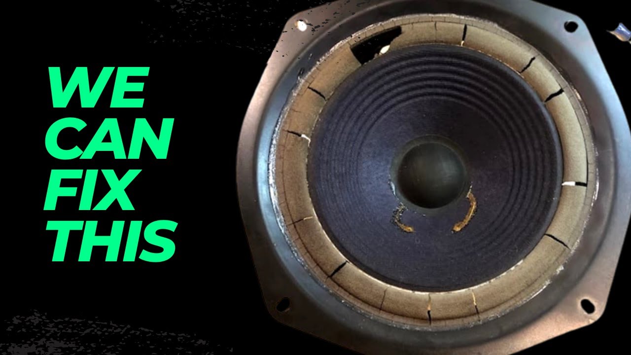 DIY Speaker Repair (Paradigm ADP150 Simply Speakers Foam Repair Kit)