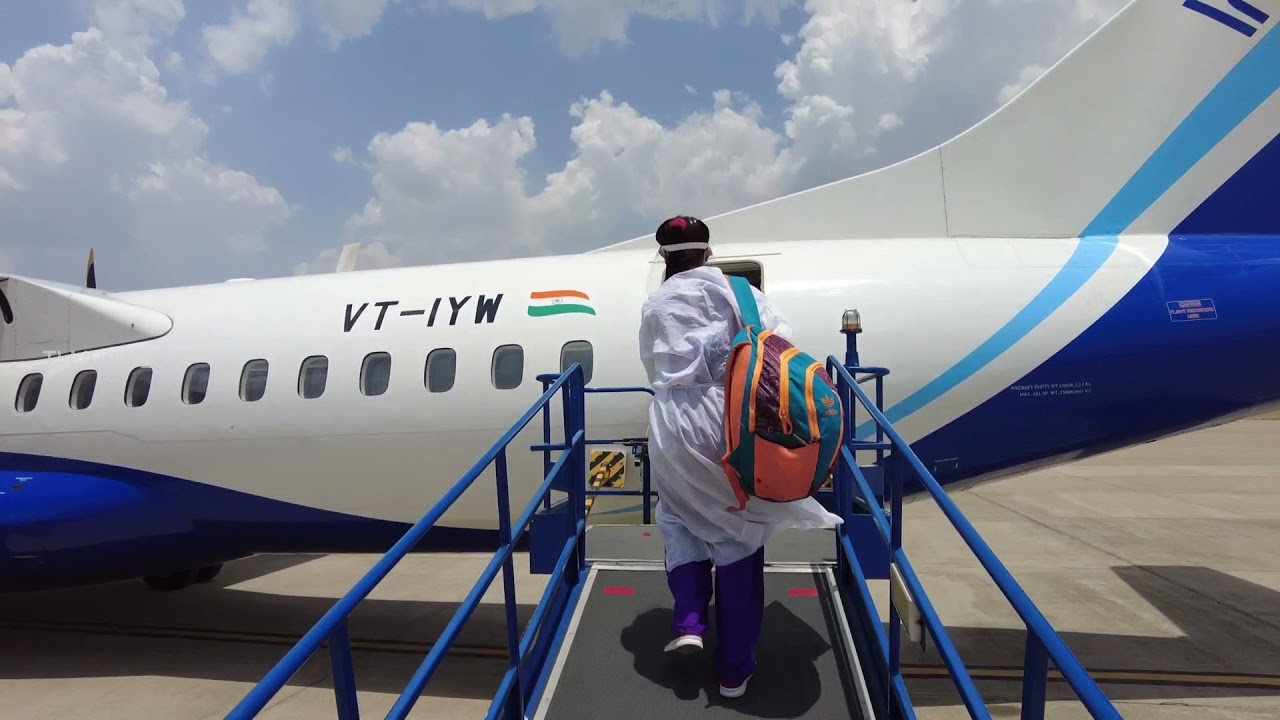 Takeoff from Raja Bhoj International Airport Bhopal