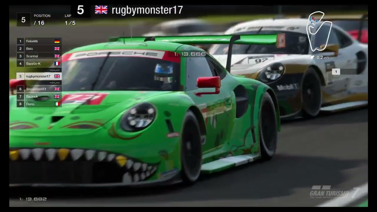 Daily Race Gran Turismo Porsche vs Porsche at Interlagos