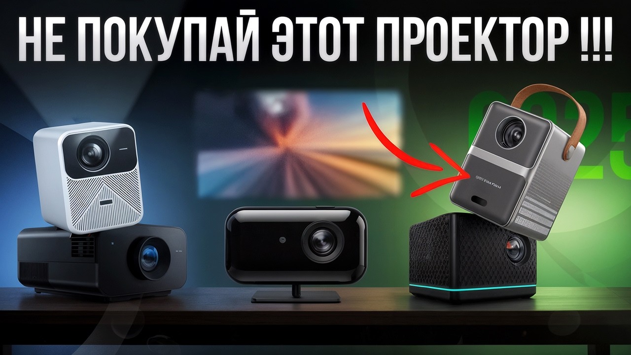 ТОП ПРОЕКТОРОВ 2025&ndash;2026! Лучшие для дома, кино и игр 🎥 Не трать деньги зря!