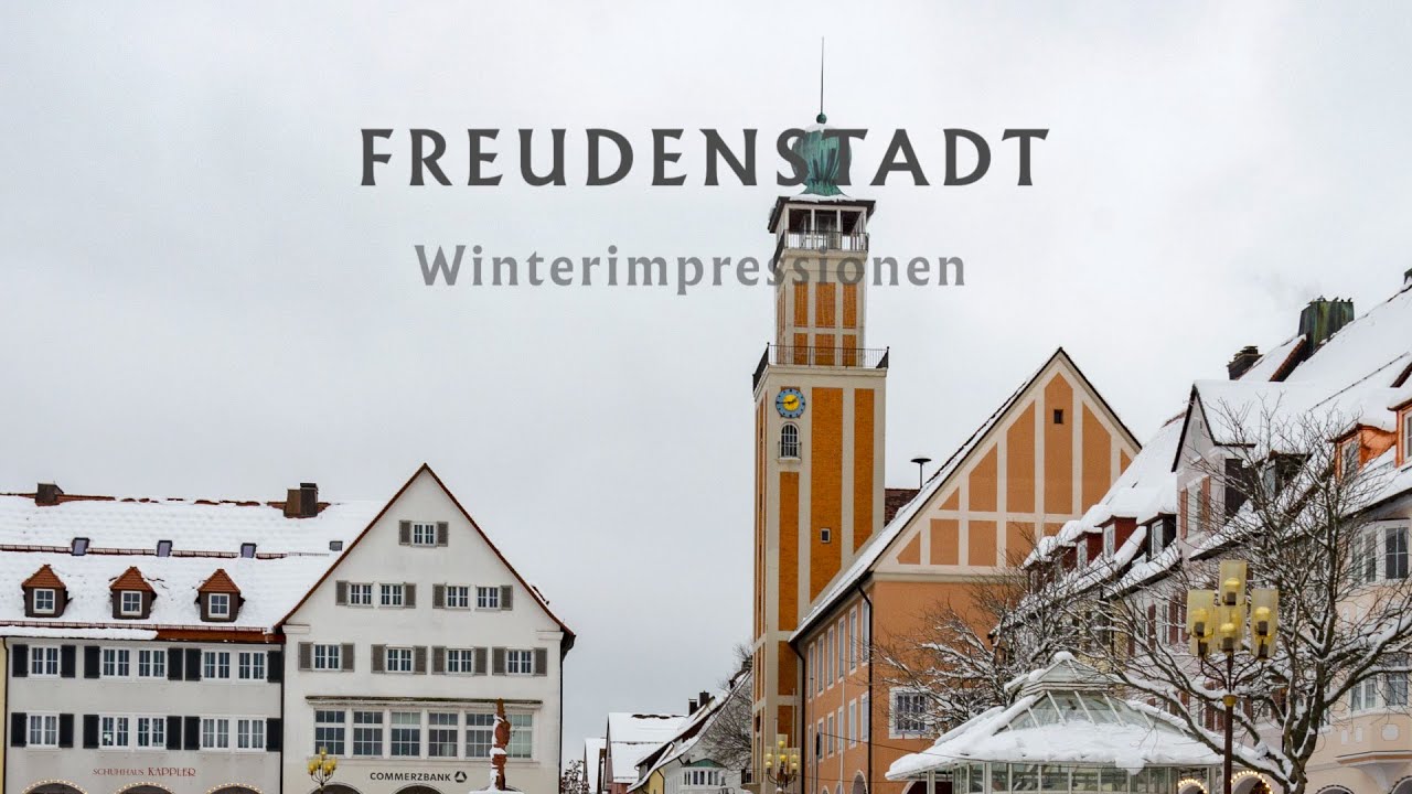 Freudenstadt. Winterimpressionen.