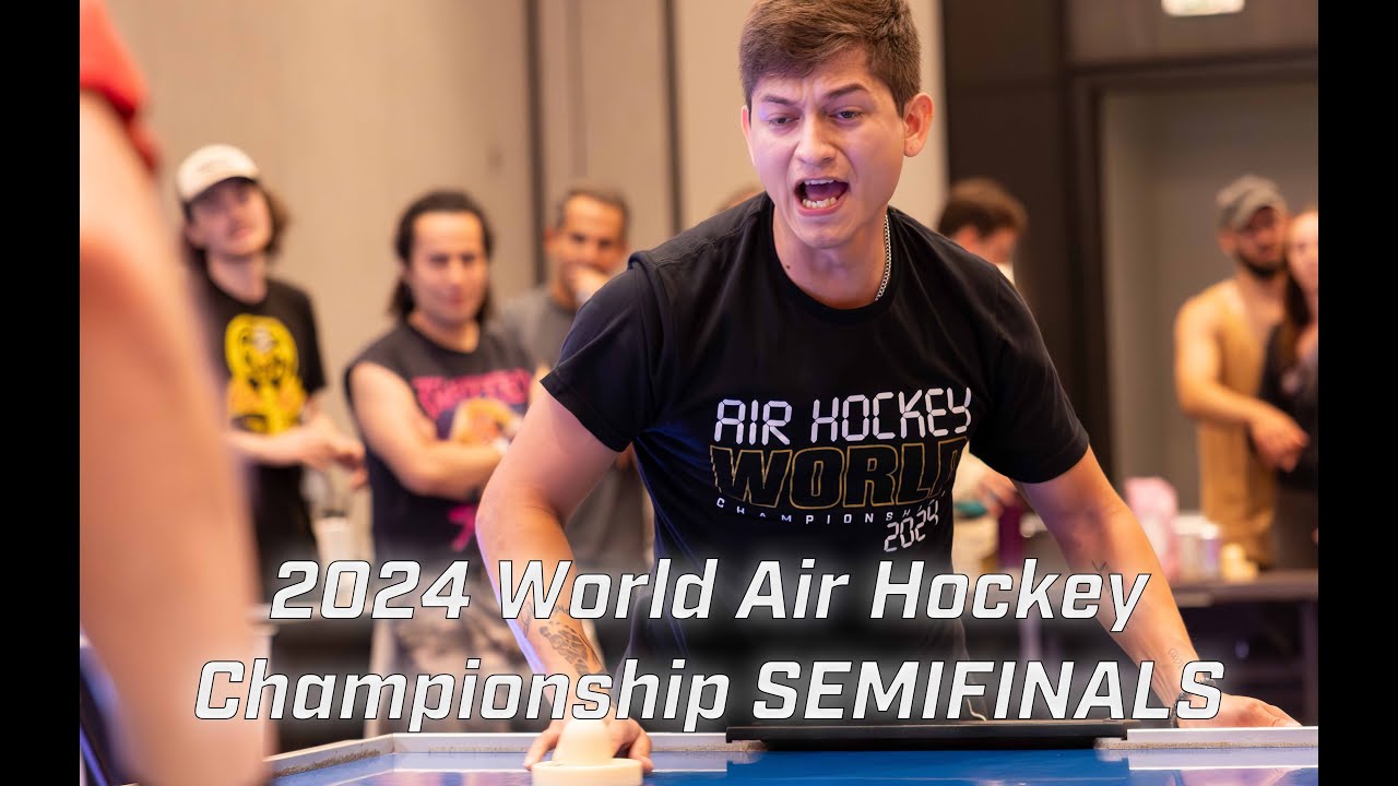 Professional Air Hockey - 2024 Worlds - SEMIFINALS - Jacob Weissman vs Jacob Munoz