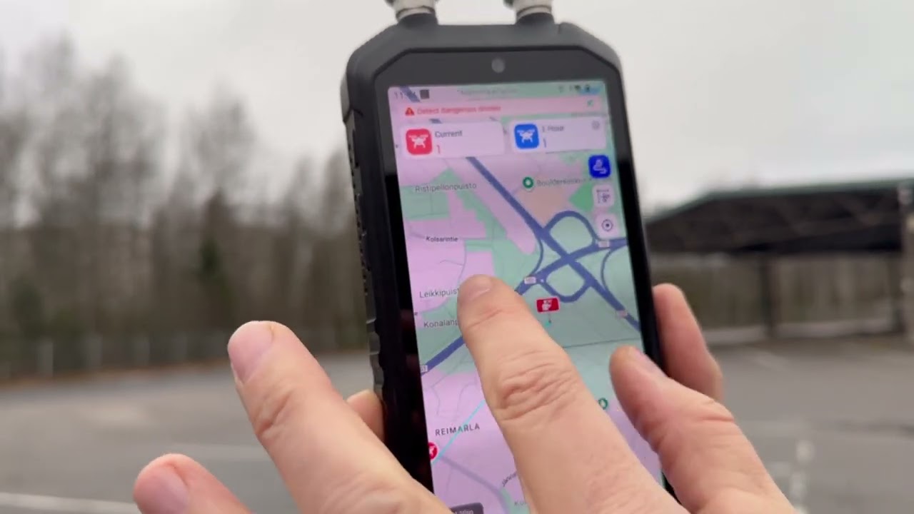 Handheld Drones UAV Detector and Pilot Locator