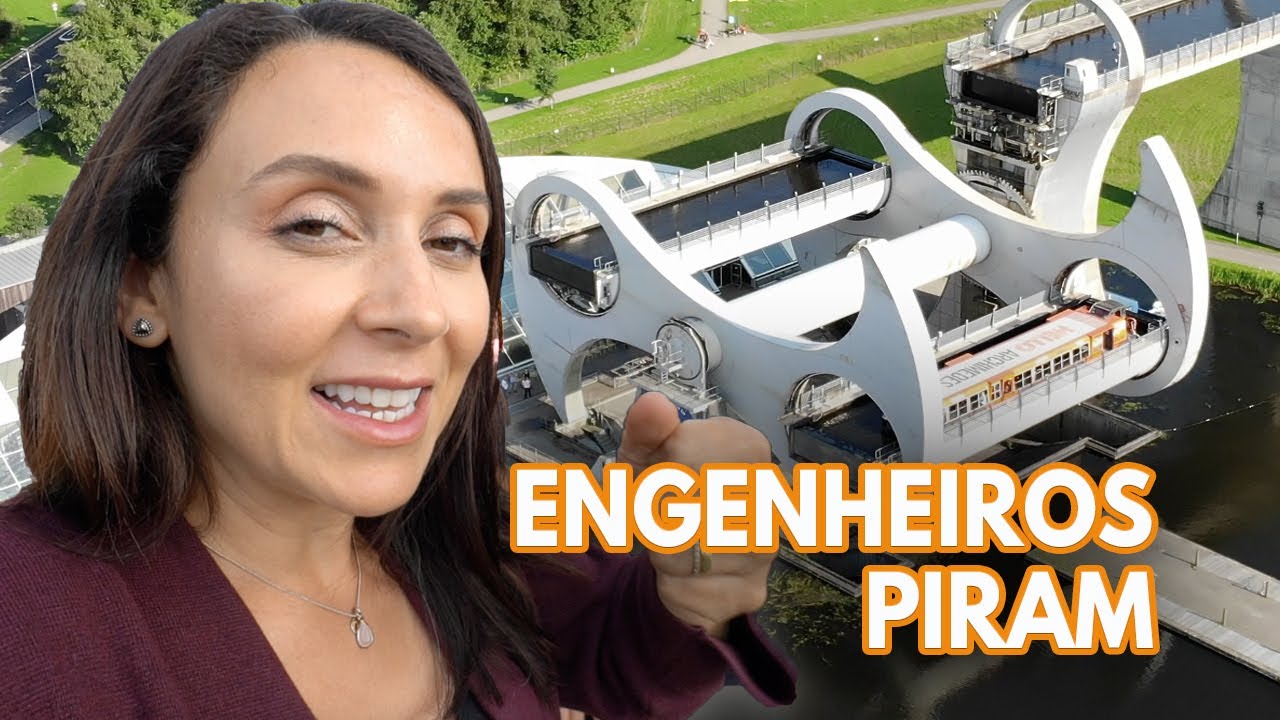 ELEVADOR GIGANTE DE BARCOS NA ESCOCIA | Falkirk wheel | Romulo e Mirella -Travel and Share