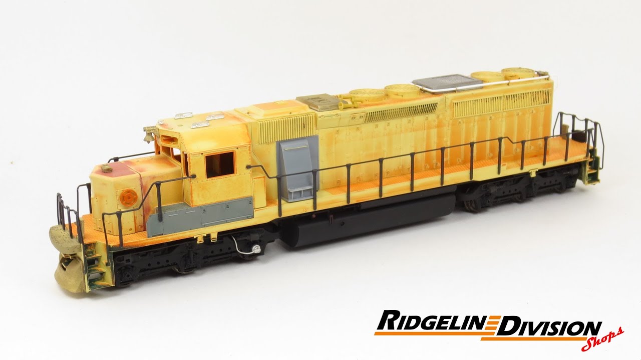 HO Scale Build Log: Super-detailing a Kato SD40-2 - CP 6066, Part 1/2