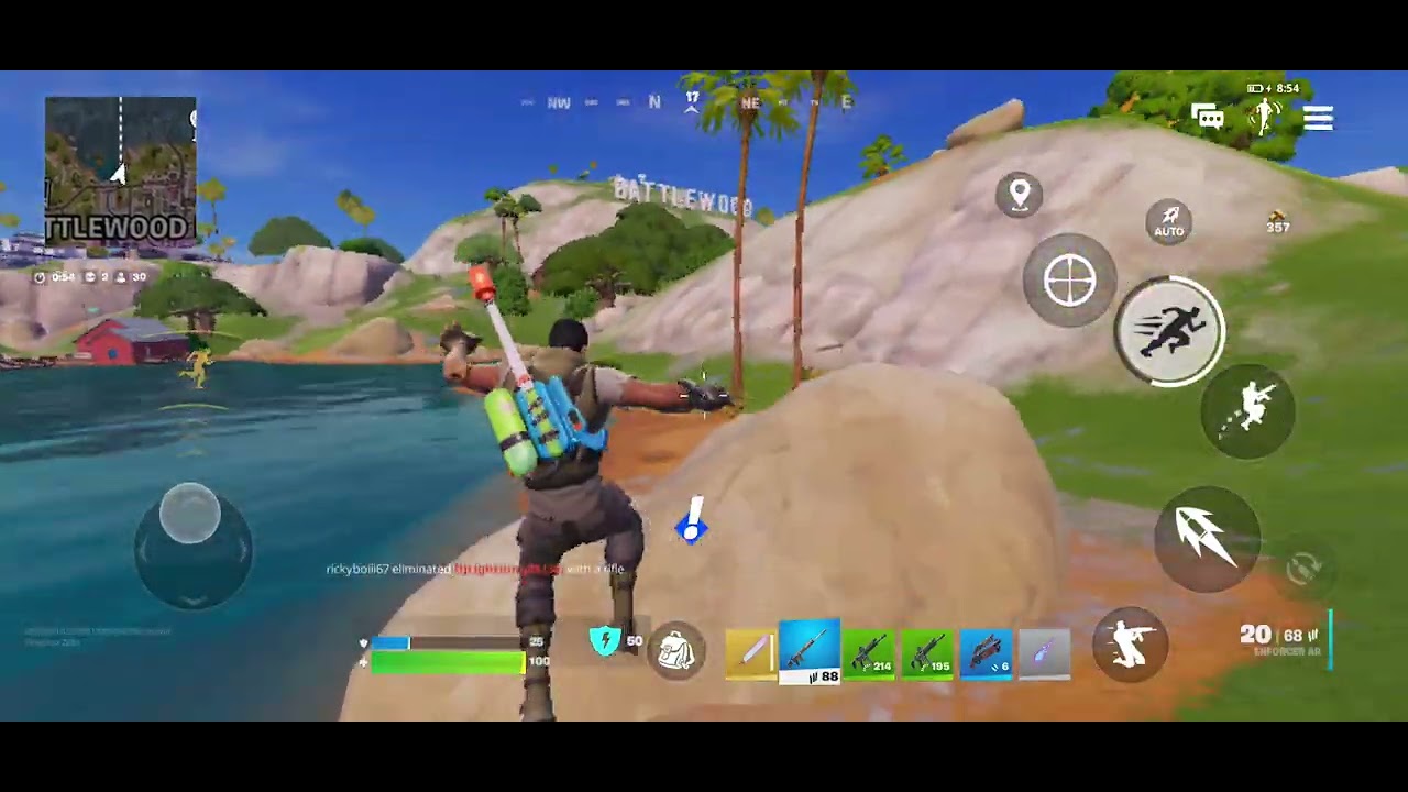 ￼ Playing Fortnite
