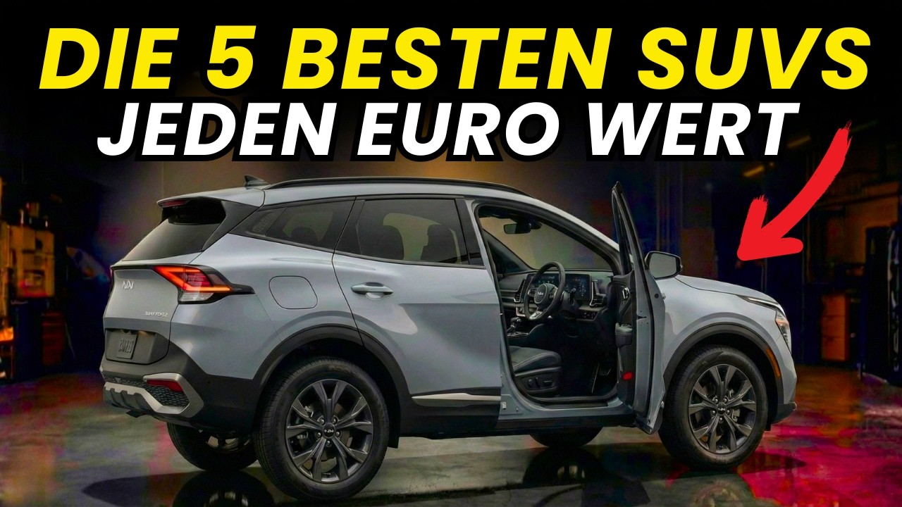 Diese 5 SUVs sind 2026 jeden Euro wert