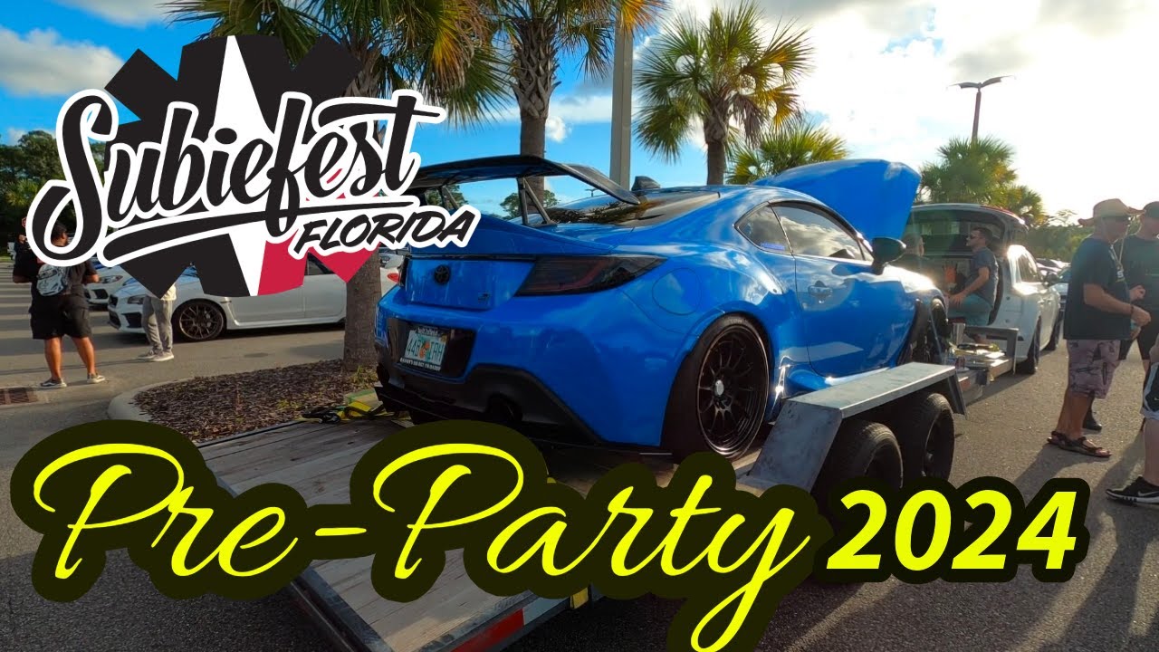 Subiefest Florida 2024 !! Pre-Party hosted by Subaru of Daytona !!