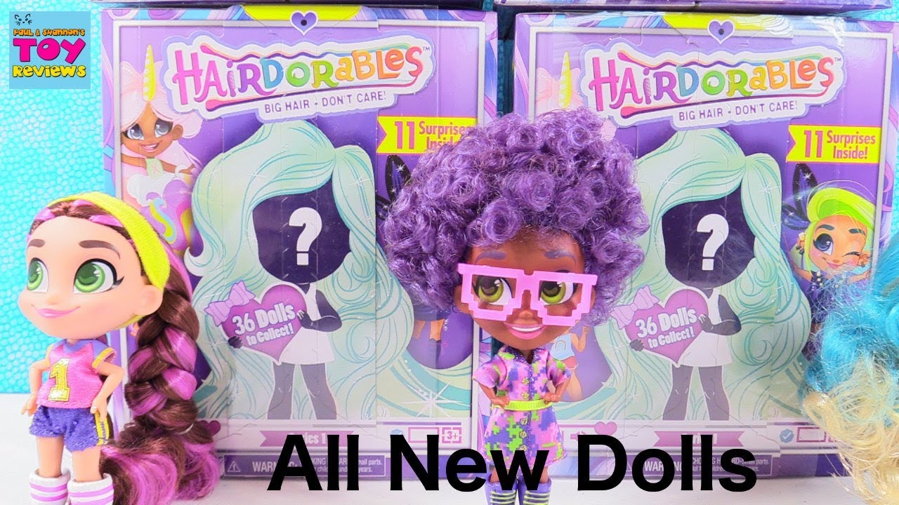 Hairdorables Blind Box Dolls New Toy Review Blind Box Opening | PSToyReviews