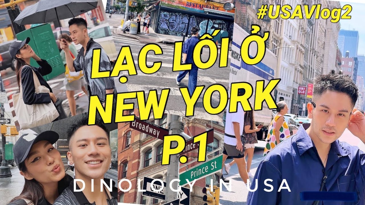 #USAVlog: M&Igrave;NH Đ&Atilde; ĐẶT CH&Acirc;N ĐẾN NEW YORK RỒI 😍  🇺🇸 // Dinology