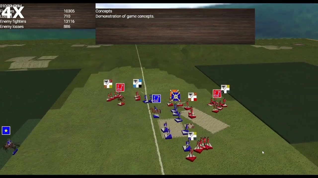 Kriegsspiel - 7 years war - 5 ways to lose a battle