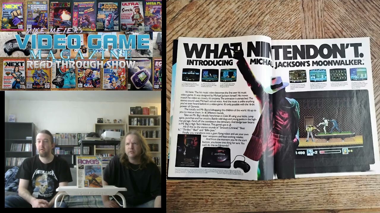 Mike Meier's Video Game Magazine Read-through show Episode 1-Game Players Vol 2 No.8