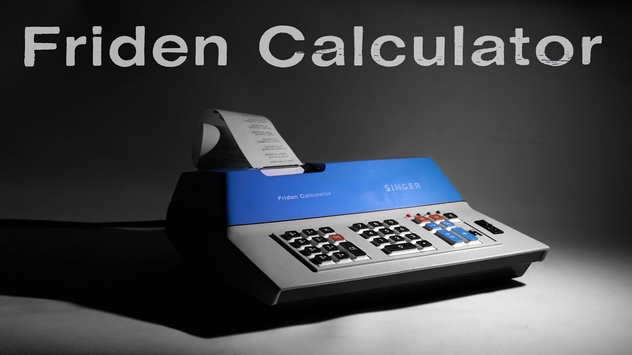 Vintage Calculator - Singer Friden Model 2002