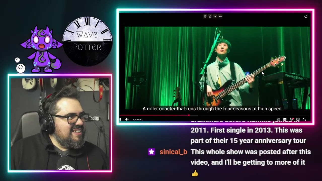 Music teacher reacts to Scenarioart「Tenderland」【Live Video】シナリオアート「テンダーランド」