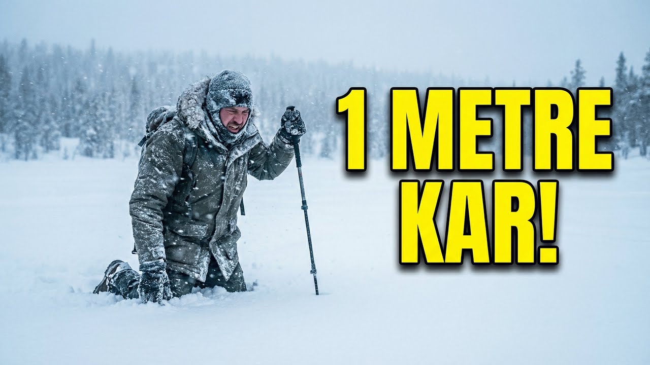 Köy Yaşamı 1 Metreye yakın yağan kar ve civcivlerin ilk günleri