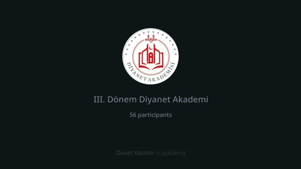 06.01.2026 Diyanet Akademisi Tercih Robotu Tanıtımı Yayını
