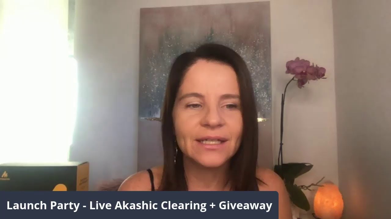 Podcast Launch Party - Live Akashic Clearing + Giveaway