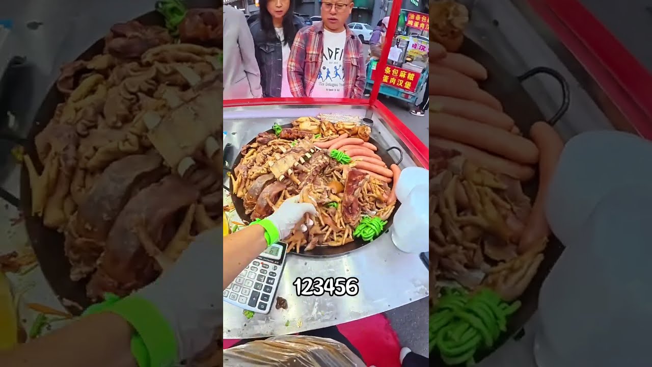 沉浸式带你体验我在江西景德镇卖大锅卤菜的快乐#景德镇美食 #胡师父大锅卤菜 #卤味熟食