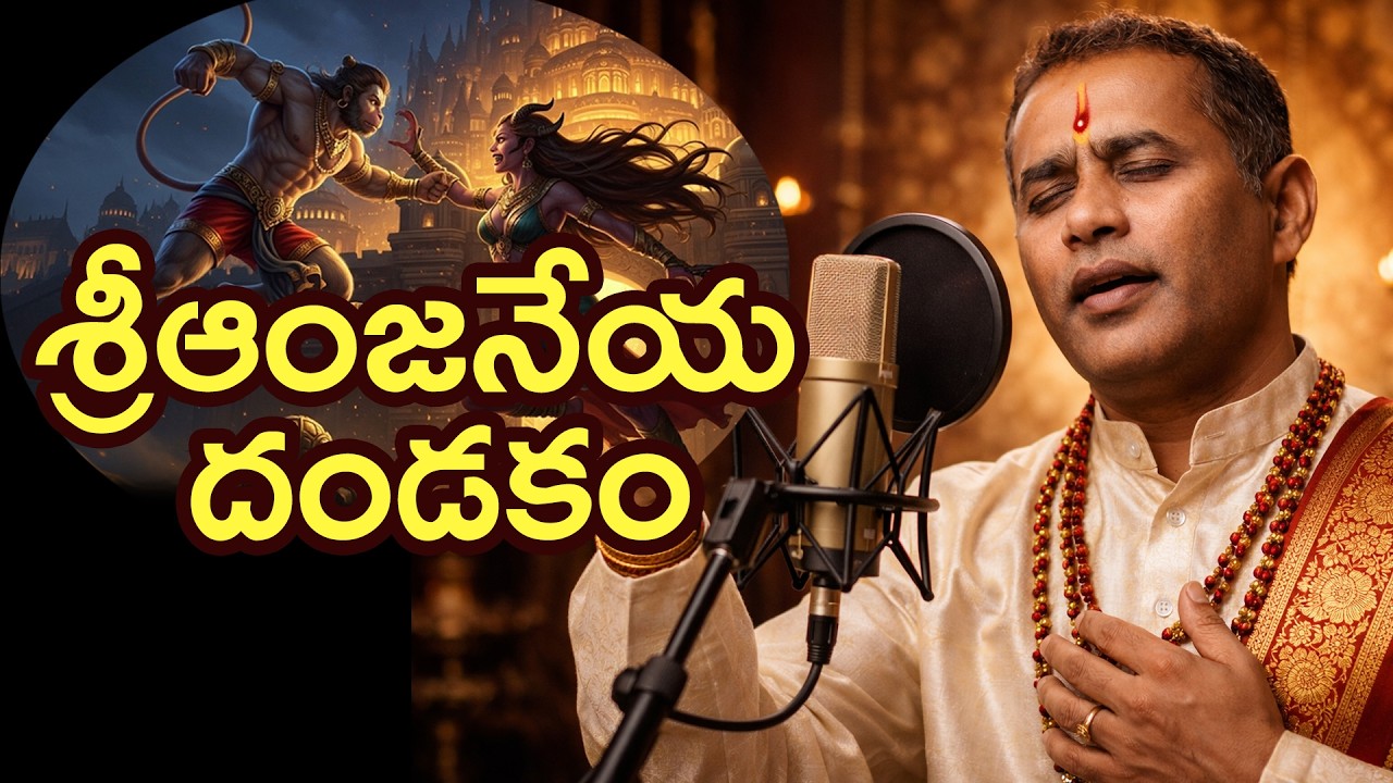 🙏 ఆంజనేయ దండకం #anjaneyadandakam #hanuman #hanumanji #rama #srianjaneyam #ayodhya #devotionalsongs