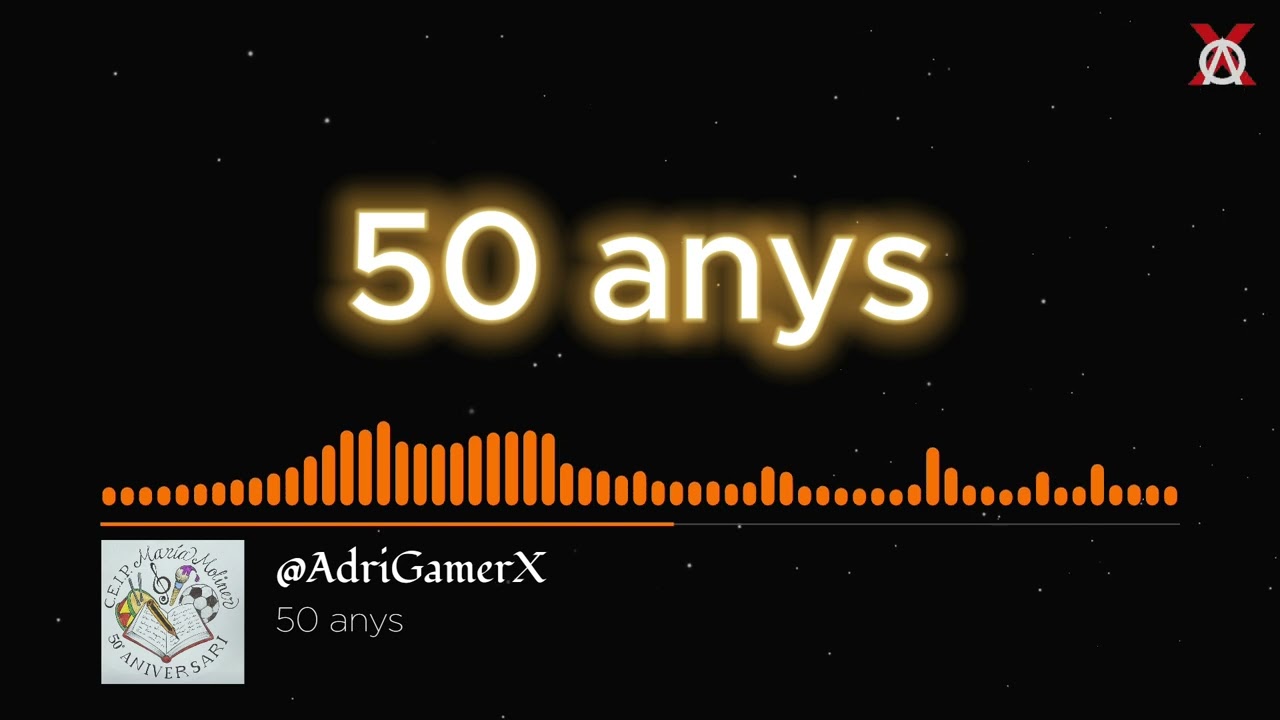 Canción: 50 anys.