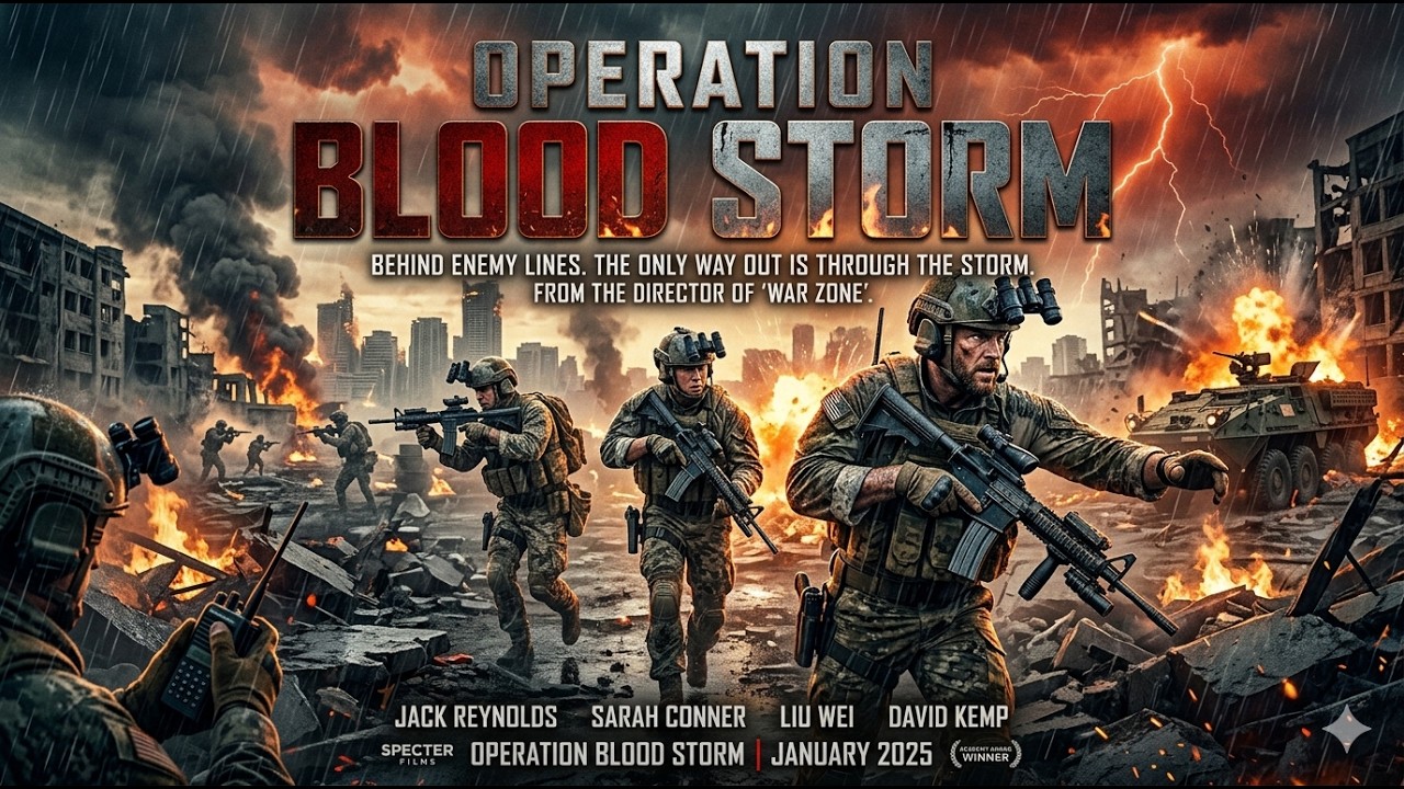Operation Blood Storm | Joe Manganiello | Ken Anderson | Full Action English Movie