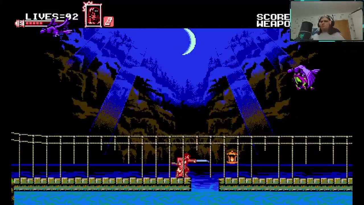 SWITCH Bloodstained Curse of the Moon [v1.1.2] серия 18 - Один в ледяной пещере