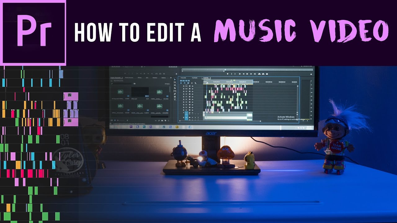 How to edit a Music Video- Organize, Sync, and Cut (Adobe Premiere Pro CC)