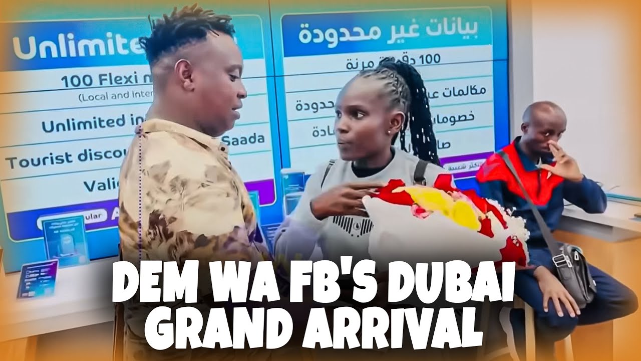 SEE  HOW DEM WA FACEBOOK WAS WARMLY RECEIVED IN DUBAI