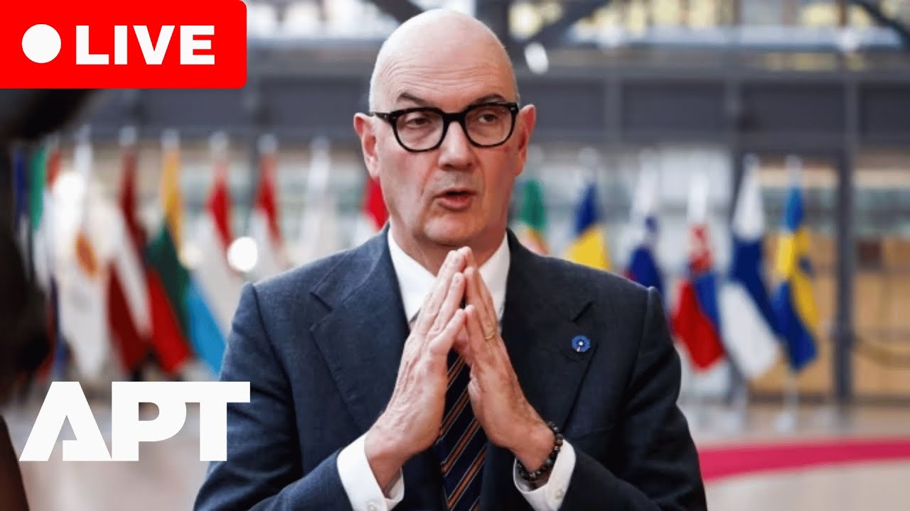 LIVE: EU Finance Ministers' on Support to Ukraine Using Frozen Russian Funds | Press Briefing | APT