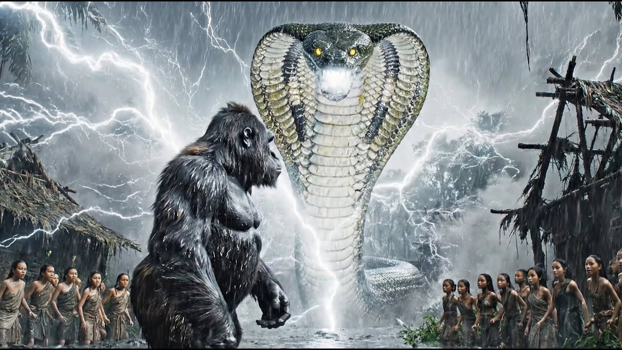 King Kong vs Giant Anaconda: The Battle For The Sacred Flower