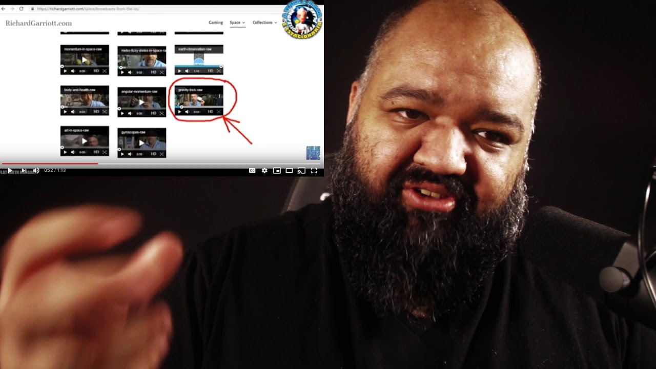 F&Iacute;SICO REAGE A FALHA NA GRAVIDADE (FINALMENTE!!!) - MAIS UM VIDEO DE TERRAPLANA