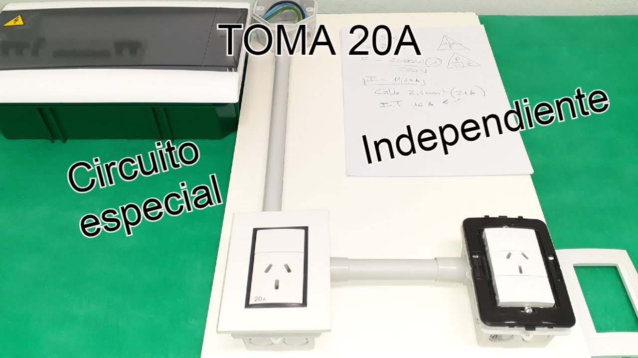Toma de 20A , Tips para el uso que corresponde y conexión