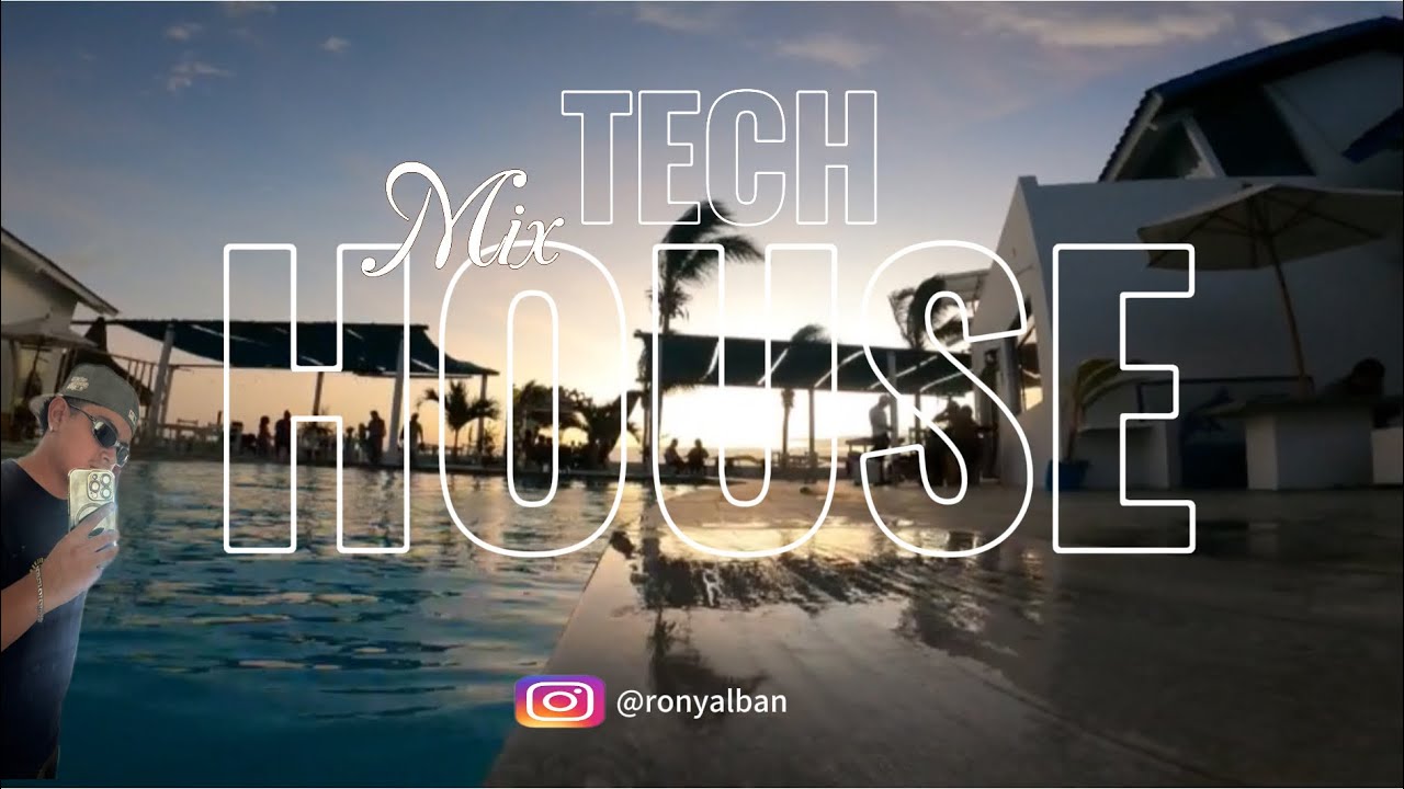 Tech House Beach Vibes 🌴🔥 | Mix para la playa, atardecer y chill @ronyalban