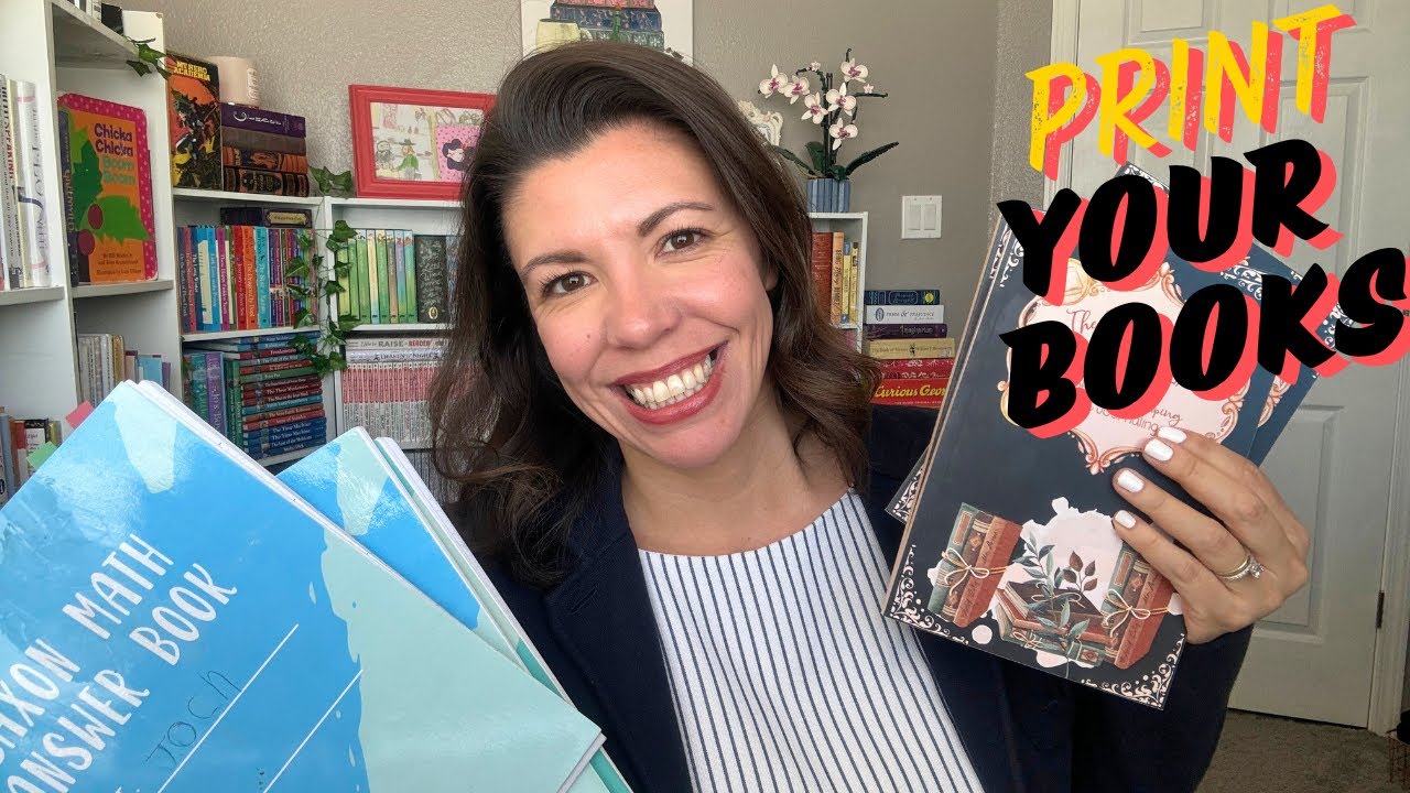 How to print + self publish a book in 2024
