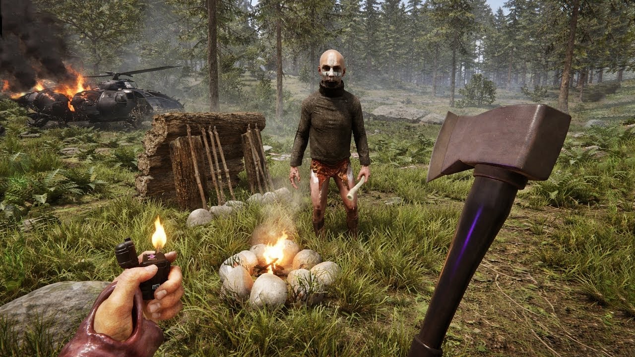 NESSE JOGO VOCÊ SOBREVIVE em UMA FLORESTA MISTERIOSA e CHEIA DE CRIATURAS MUTANTES!