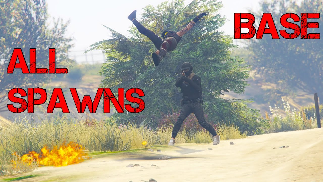 Демонстрация ВСЕХ базовых локаций SpawnKek в GTA 5 Online