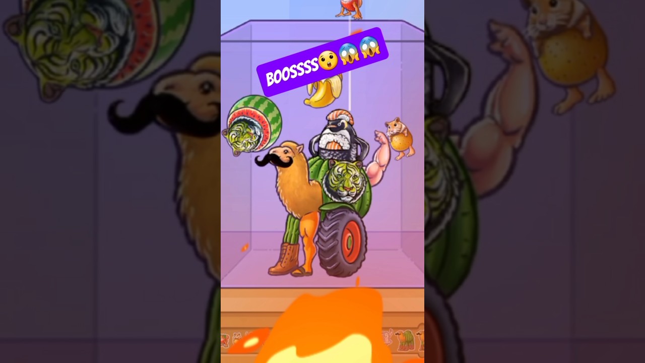 BOSS TOB TOBI TOP.. 🐫🐘🐬BRAINROT MERGE FELLAS - NEW GAME FOR KIDS  #MERGEFELLAS