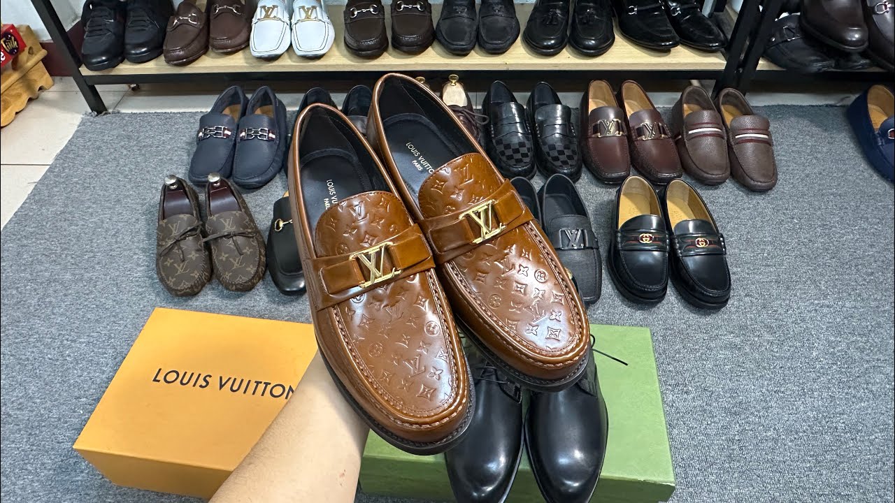 Bộ siêu tập giày hiệu châu âu chính hãng LV, Gucci ( 10/3 ) zalo 0356.474.121