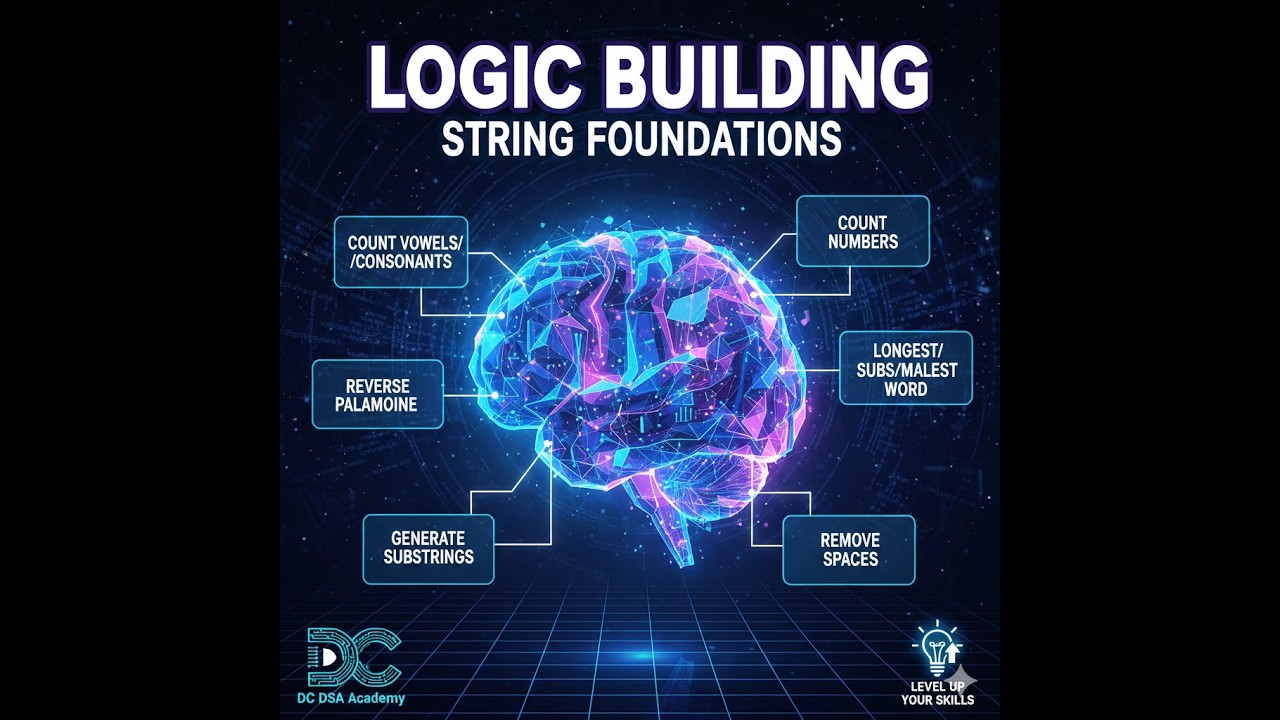 Master Java String Problems for Logic Building 💪 | Reverse, Palindrome, Substring & More