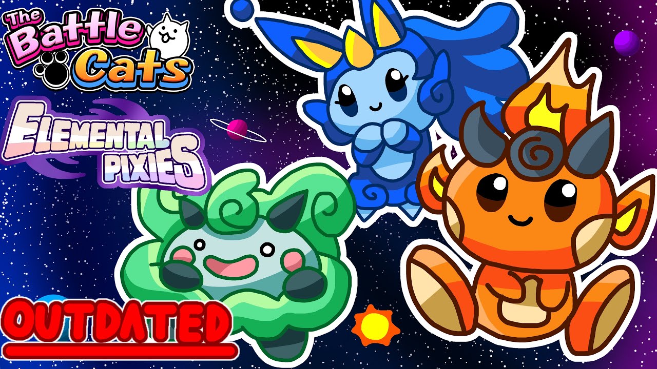 Battle Cats | Ranking All Elemental Pixies from Worst to Best (OUTDATED)