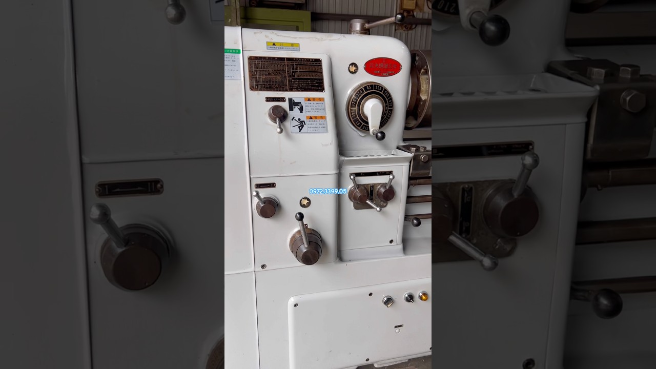 M&aacute;y tiện OKUMA chạy rất &ecirc;m ,c&oacute; thắng điện ,tiện khoẻ ,gi&aacute; tốt ,khối đ&uacute;c ,0972339905#maycongcunhatmy