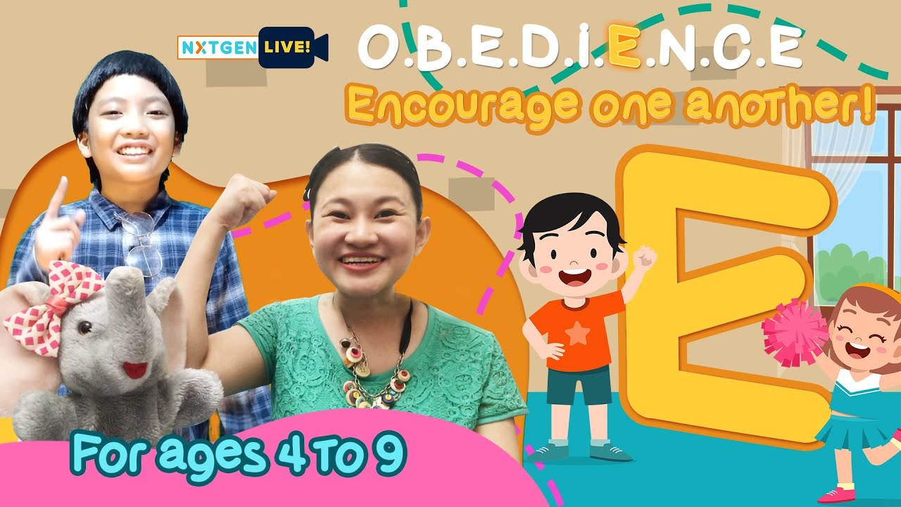 O.B.E.D.I.E.N.C.E. - E: Encourage One Another (ages 4-9)