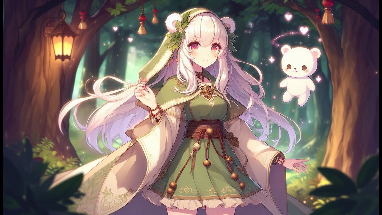 Dreaming in the Magic Forest | Romance Fantasy Ambience & Calming Instrumental Music 💖