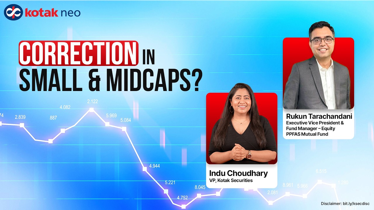 Small & Midcap Correction? | Large Caps Ready to Rally?